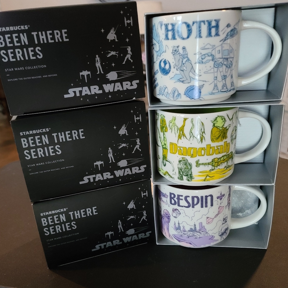 Starbucks Star Wars Been There Series mug set
